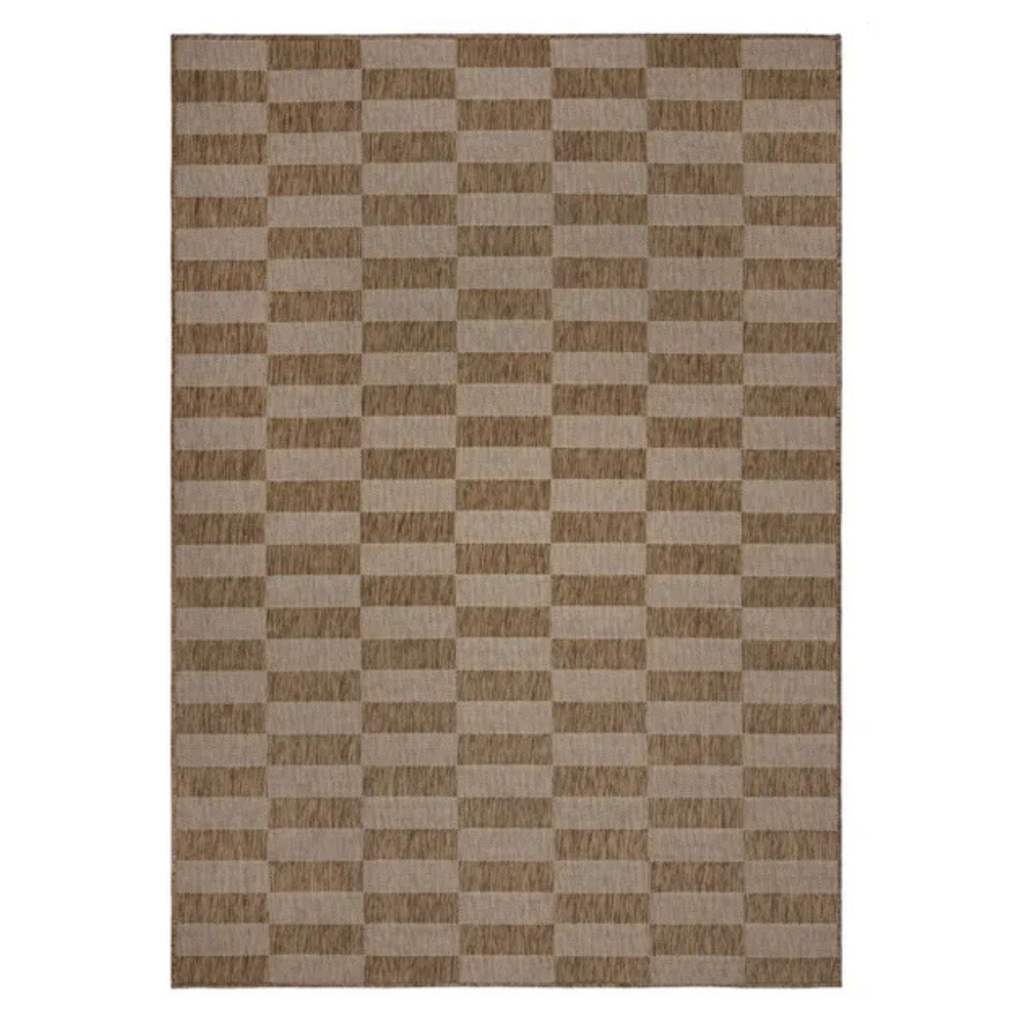Checkerboard Indoor Outdoor Rug