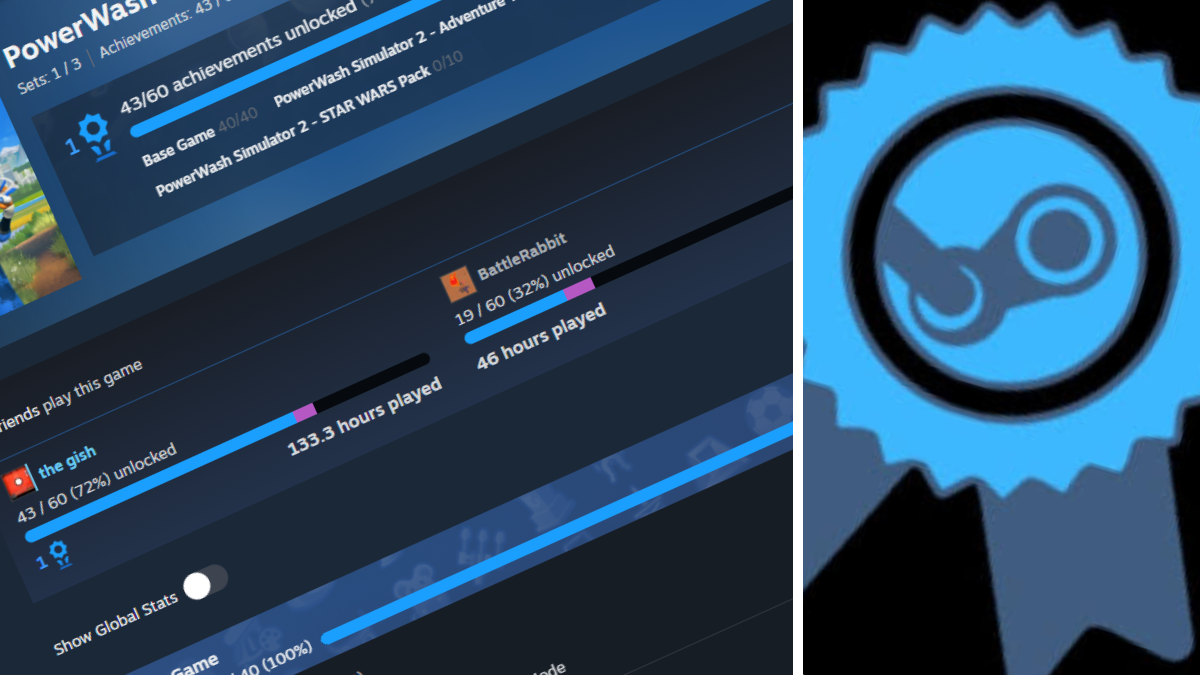 Steam achievements are getting a huge overhaul, with separate sets for DLC and season passes, and an easy way to compare with friends