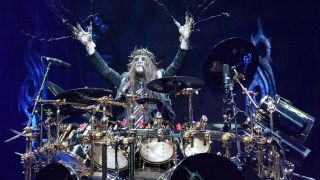 Joey Jordison live with Slipknot, 2009