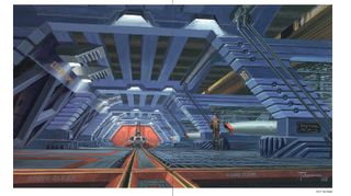 The launch tubes and hanger bays were an iconic element of "Battlestar Galactica" from the very beginning