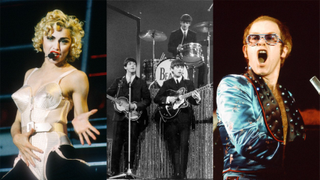 Madonna, The Beatles and Elton John