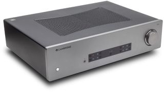 Cambridge Audio CXA81 Mk II amplifer on white background