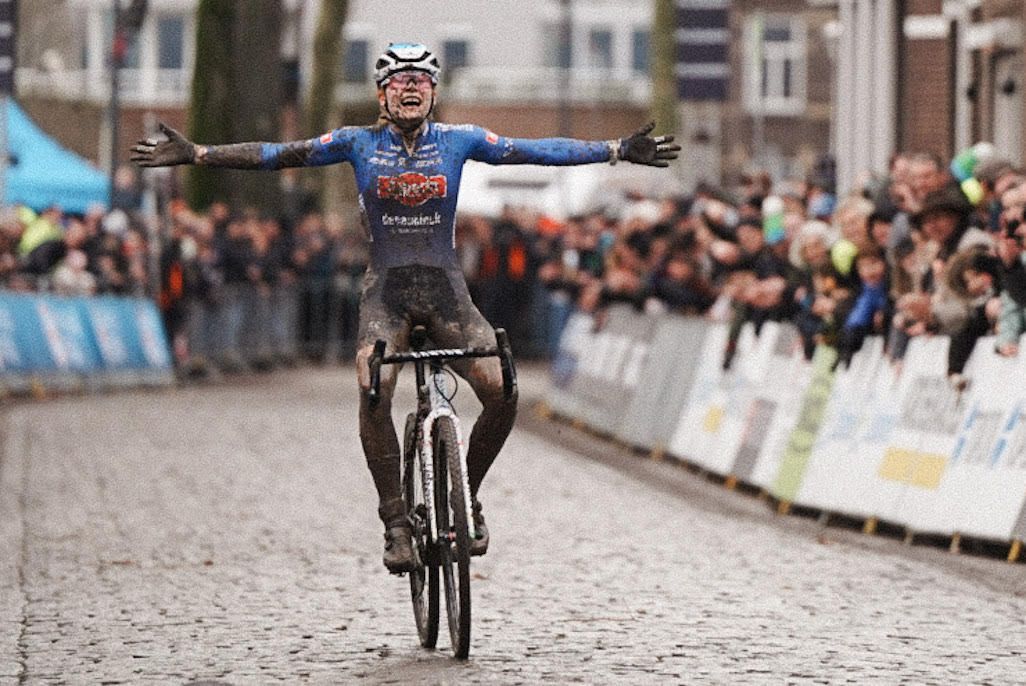 Dutch National Cyclocross Championships 2023 elite women's race Mathias Ekman