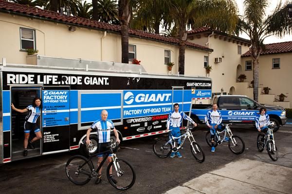 The 2011 Giant Factory Off-Road Team
