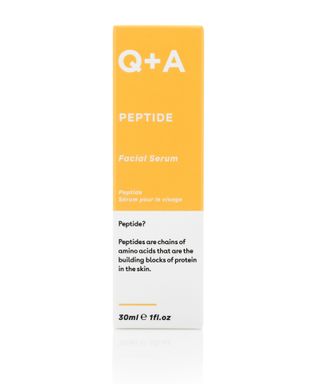 Q+A Natural Skincare Peptide Facial Serum