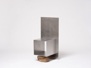 Chair in stone