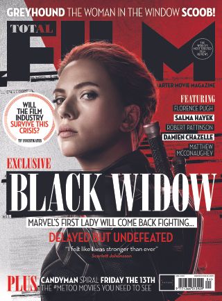 Total Film's Black Widow cover