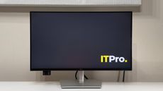 The Dell P2425DE monitor on a desk