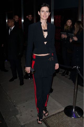 Stella Tennant At The Playboy 60th Anniversary Party