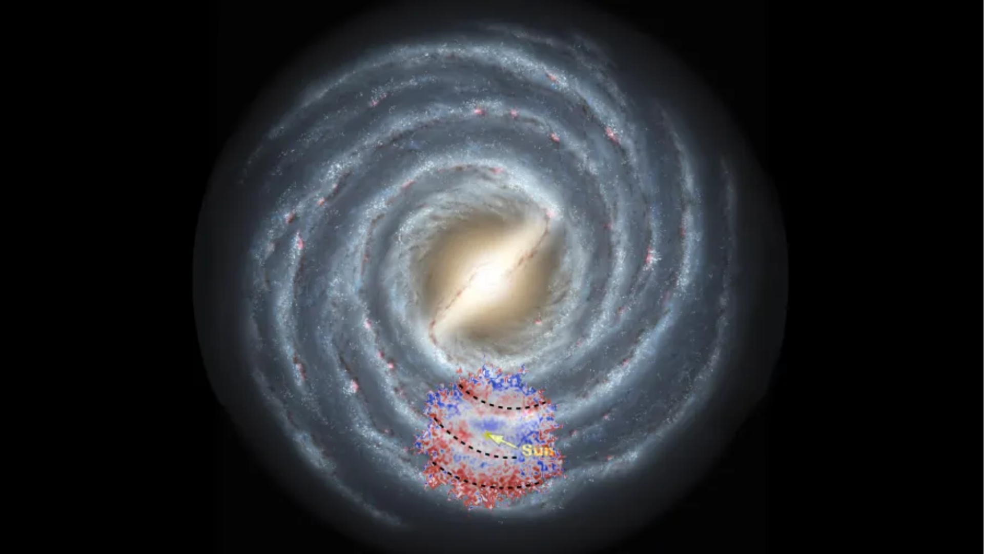 Milky Ways Glimmering Arms Revealed In Stunning Detail Space