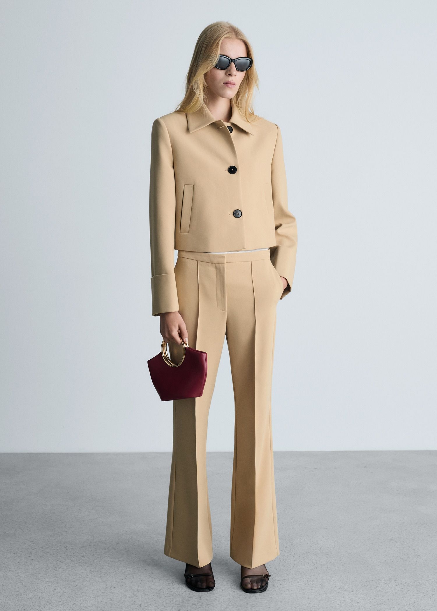 Structured Jacket With Buttons