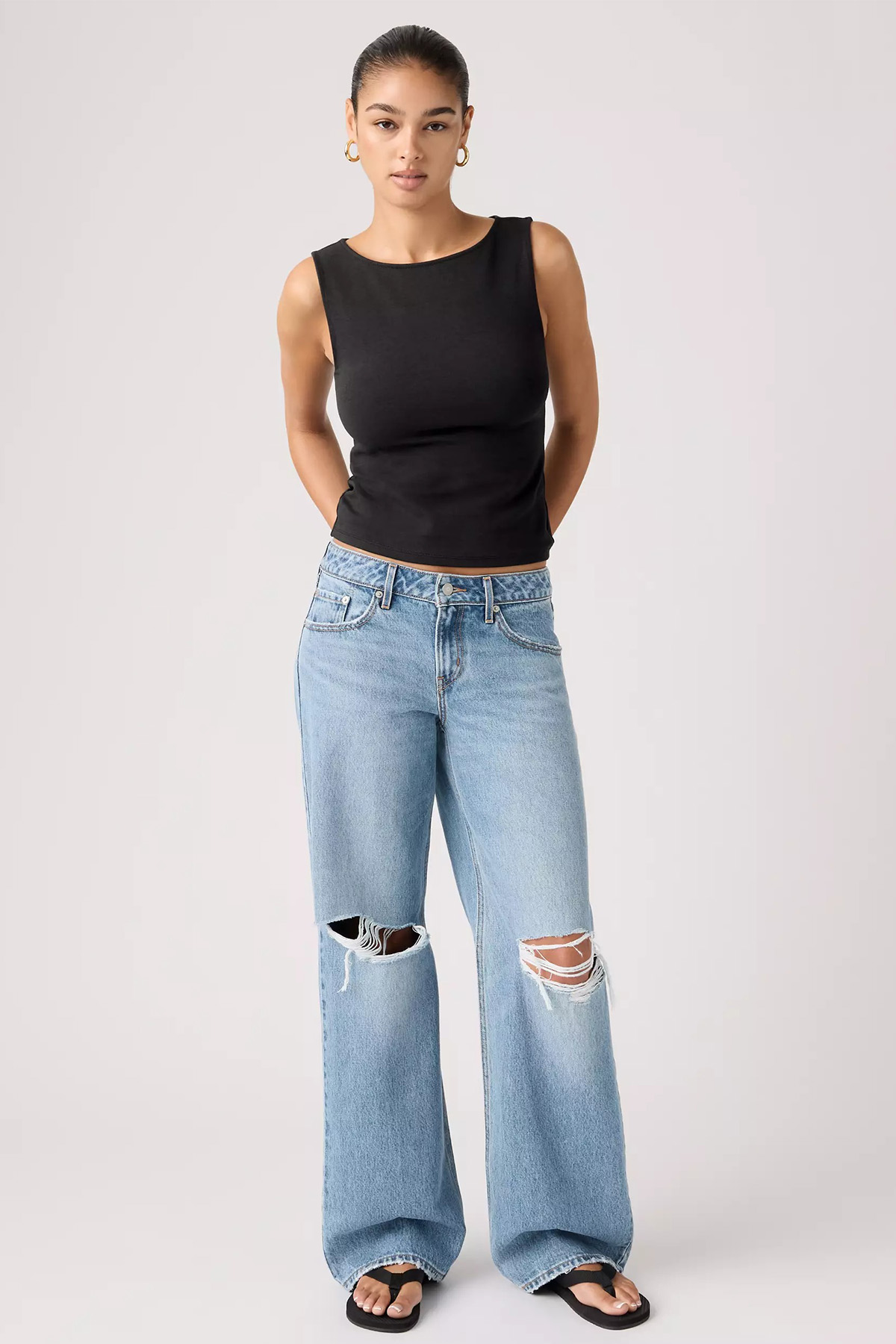 Low Loose Jeans