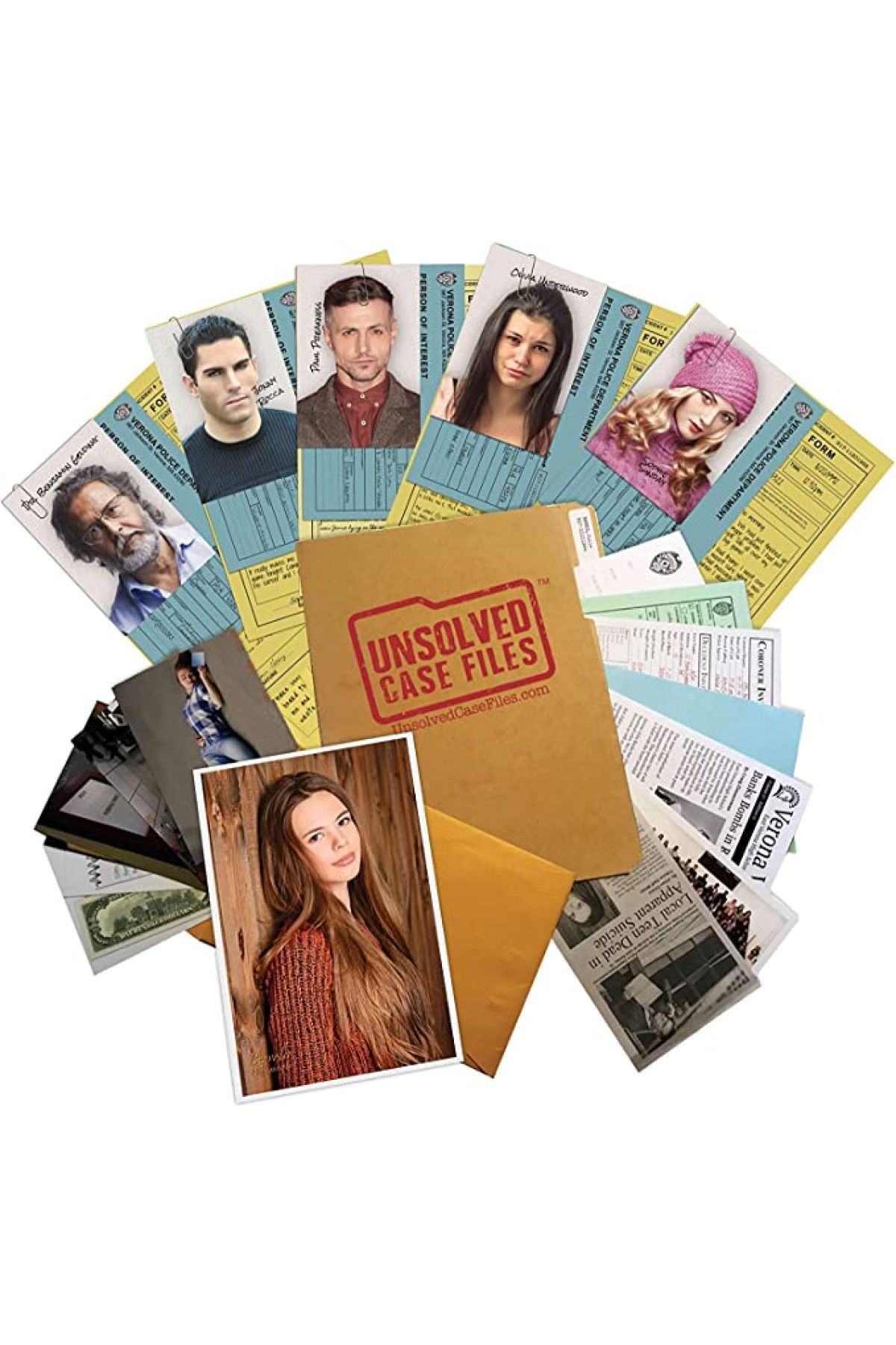 Unsolved Case Files Banks, Jamie - Cold Case Murder Mystery Game