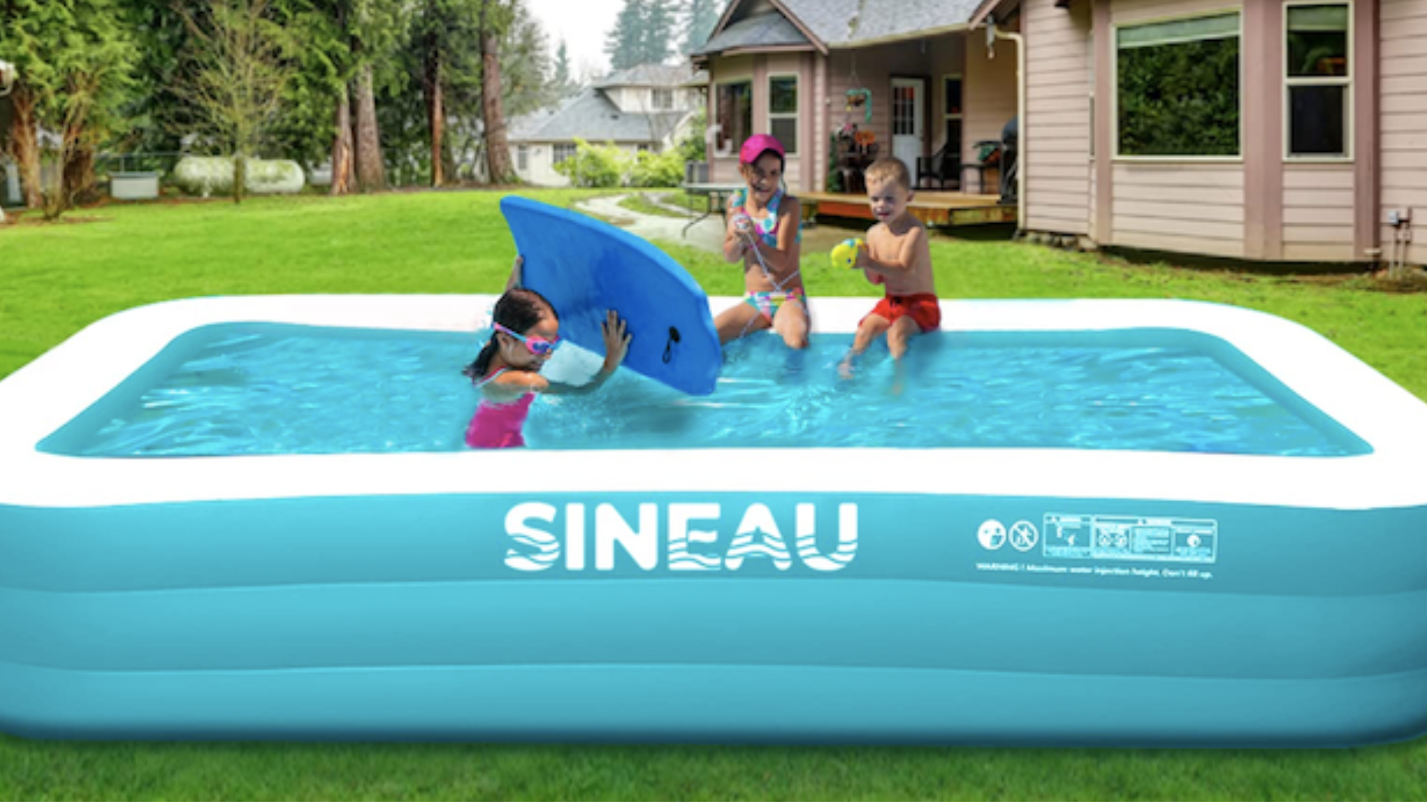 Image of SINEAU inflatable pool