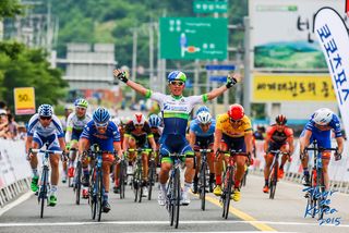 Stage 2 - Ewan wins stage 2 of Tour de Korea