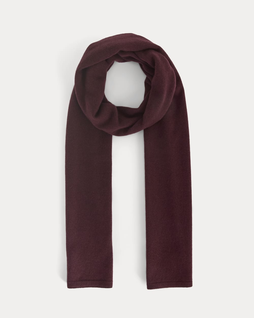 The Cashmere Scarf | Wine - One Size