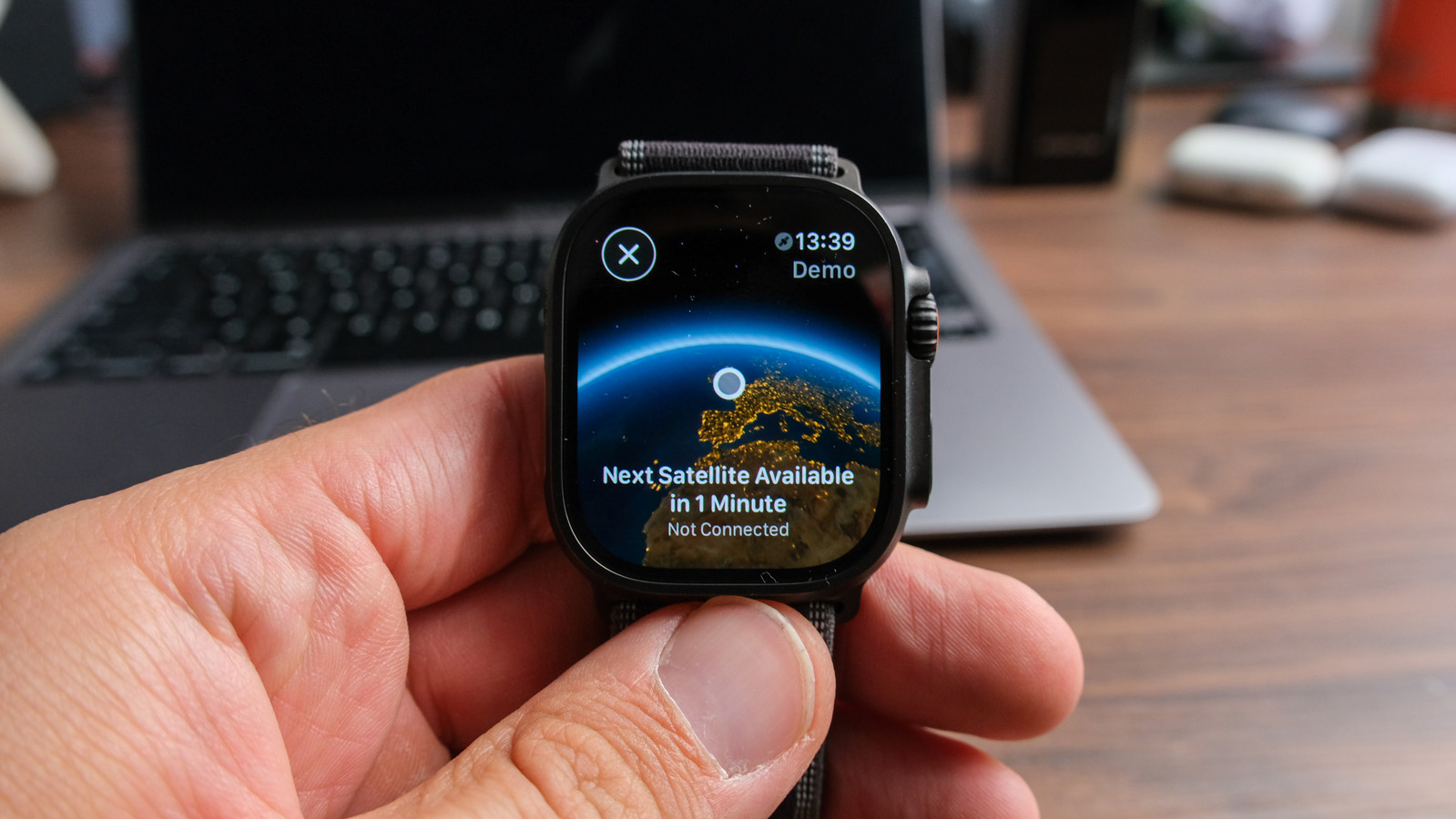 Apple Watch Ultra 3 detail shot