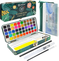 Artecho  Watercolour Paint Set 50 Colors
