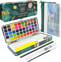 Artecho  Watercolour Paint Set 50 Colors