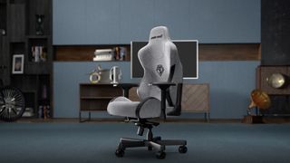 AndaSeat whtie chair in a modern office space