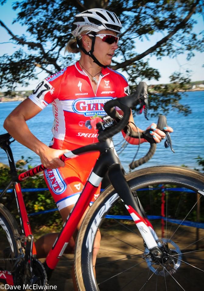 Meredith Miller (California Giant Berries/Specialized) got off to a much better start today