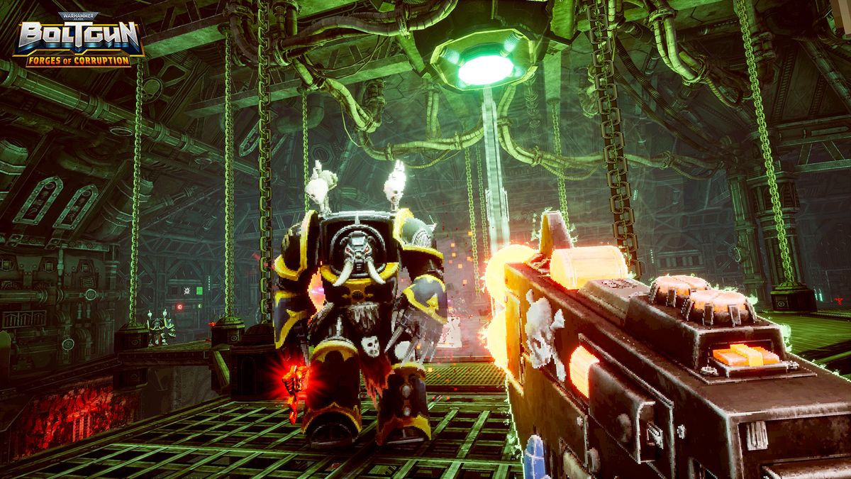 Warhammer 40,000: Boltgun Forges of Corruption promotional screenshot