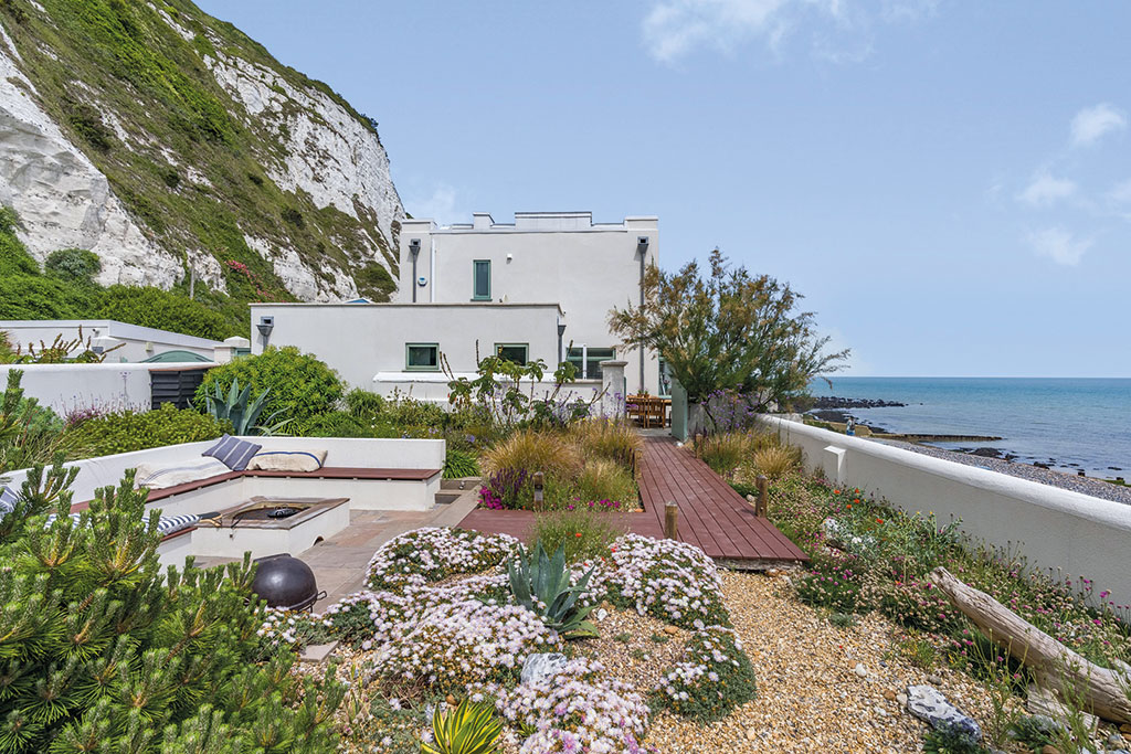 Houses for sale with impressive gardens: Mermaid Cottage, St Margaret’s Bay