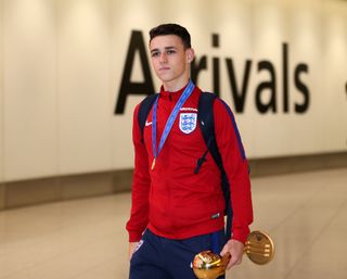 England Under 17’s Arrival – Heathrow Airport