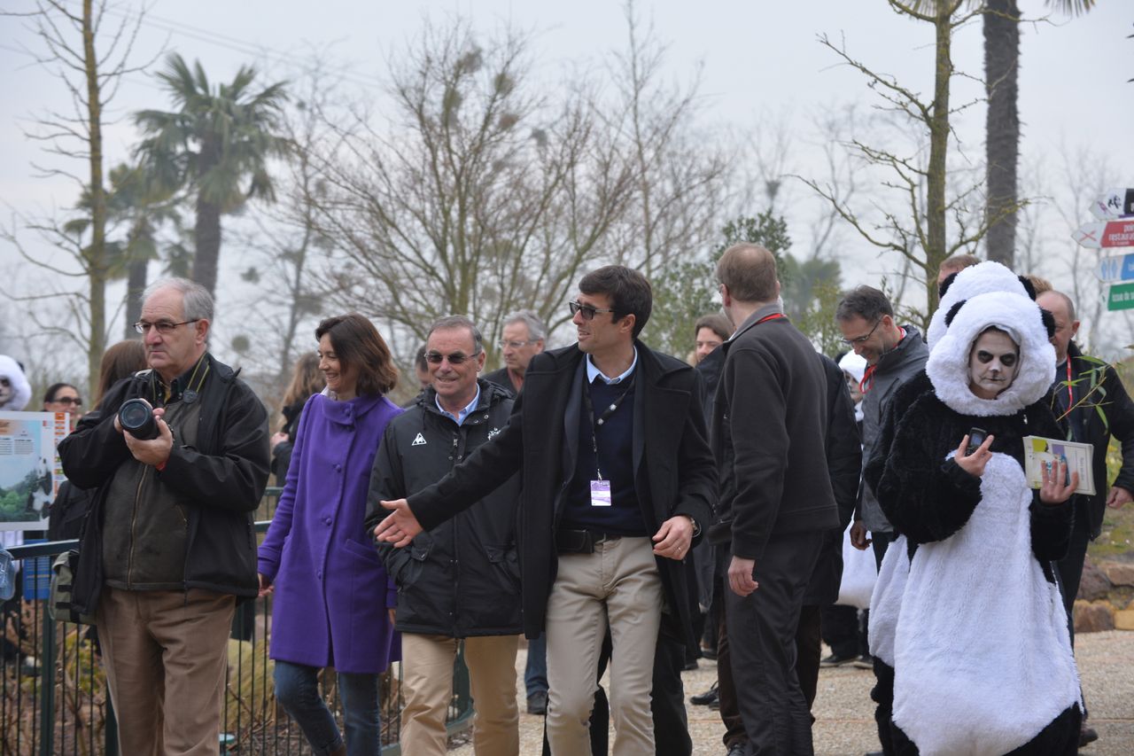 Bernard Hinault off to see the ZooParc de Beauval pandas