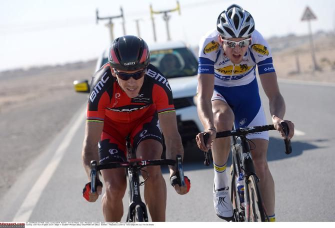Philippe Gilbert goes on the attack again with Jarl Salomein