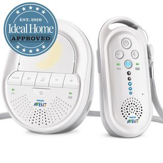 Philips Avent DECT Baby Monitor SCD506 with Ideal Home approved logo