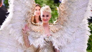 White, Fashion, Beauty, Dress, Wedding dress, Gown, Angel, Haute couture, Smile, Fictional character,
