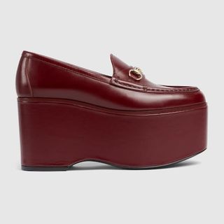 Women's Gucci Horsebit Platform Loafer