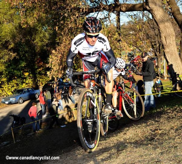 Derrick St. John (Stevens p/b The Cyclery) finished 4th.