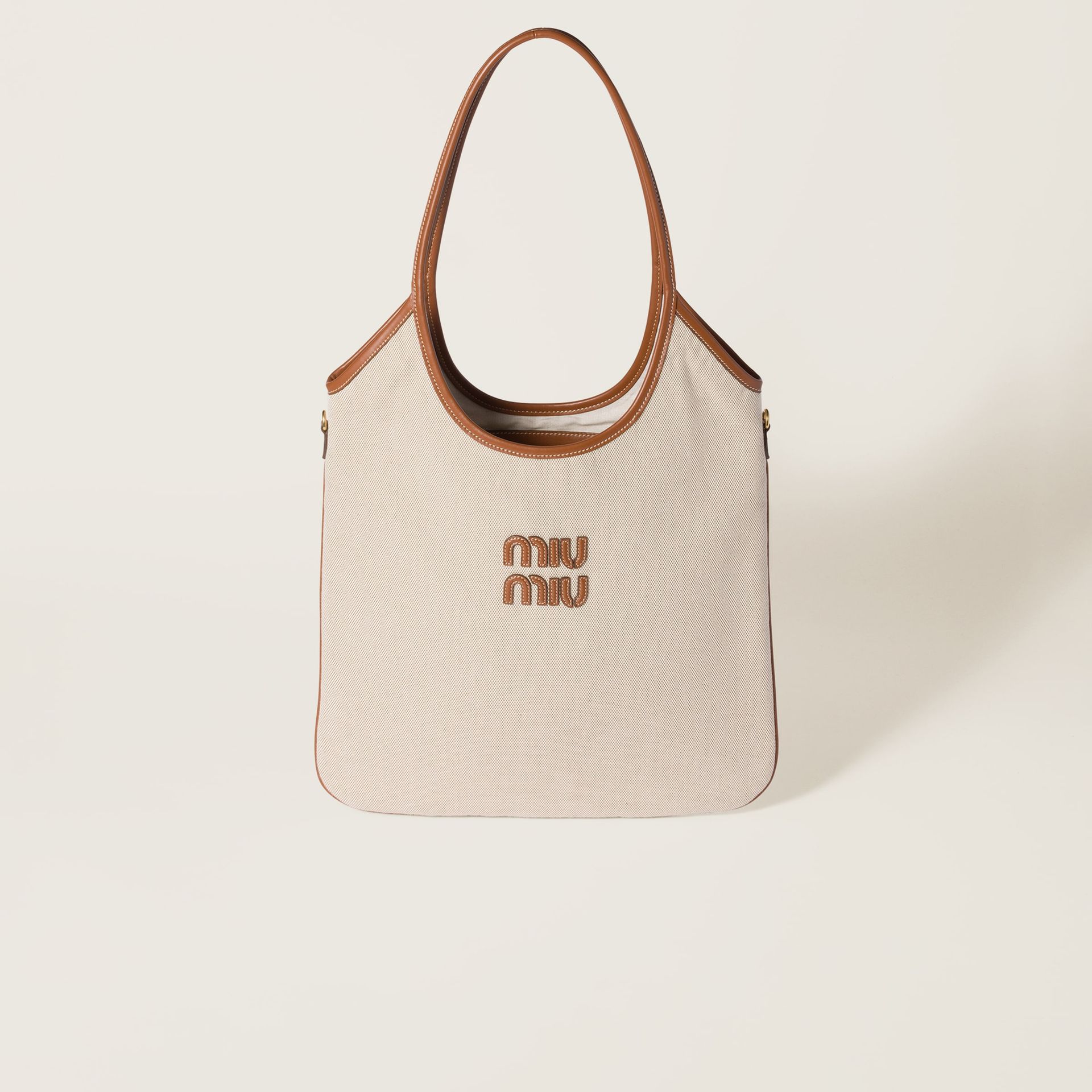 Ivy Canvas and Leather Bag
