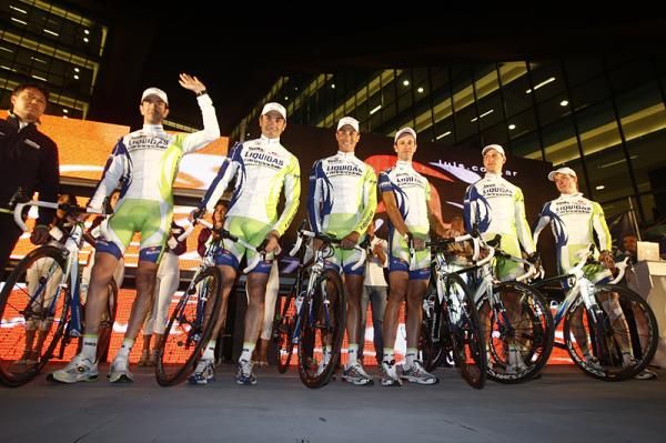 The Liquigas-Cannondale team