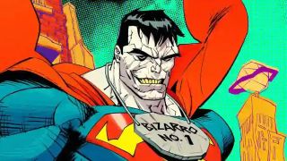 DC Comics artwork of Bizarro Superman