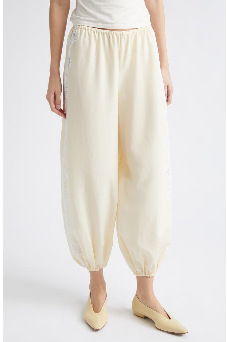 Tabitha Lace Trim Balloon Pants