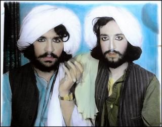 These glossy Taliban passport photos will make you do a double take