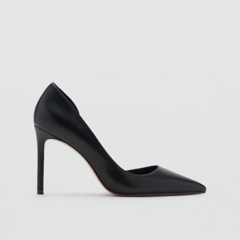 Mango , Asymmetrical Heeled Shoes