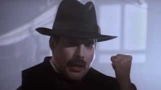 Freddy Mercury in Queen's A Kind of Magic video