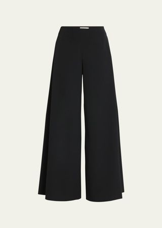 Dela Mid-Rise Wide-Leg Pants