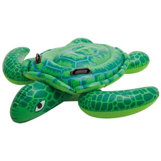 turtle ride toy with white background