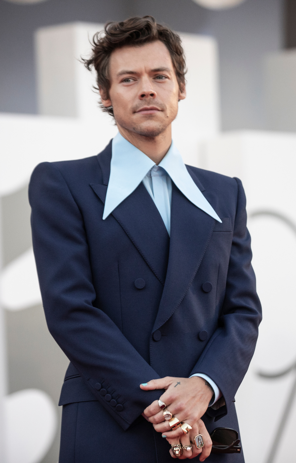 Harry Styles on the red carpet for Don't Worry Darling