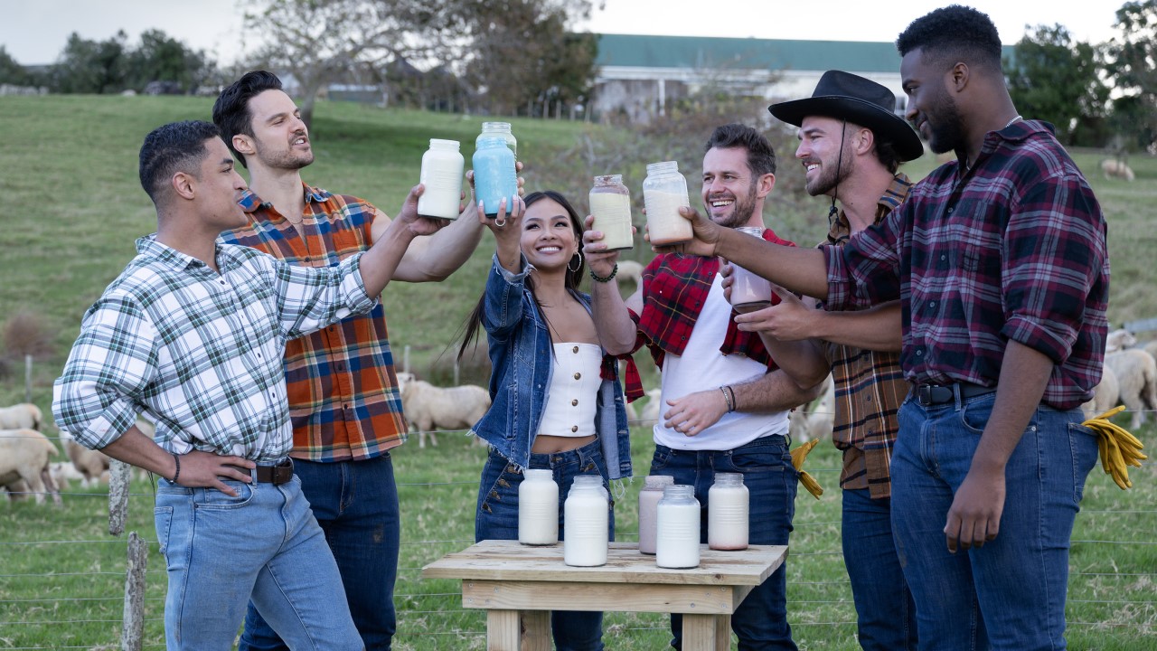 Jenn Tran on a group date on The Bachelorette Season 21.