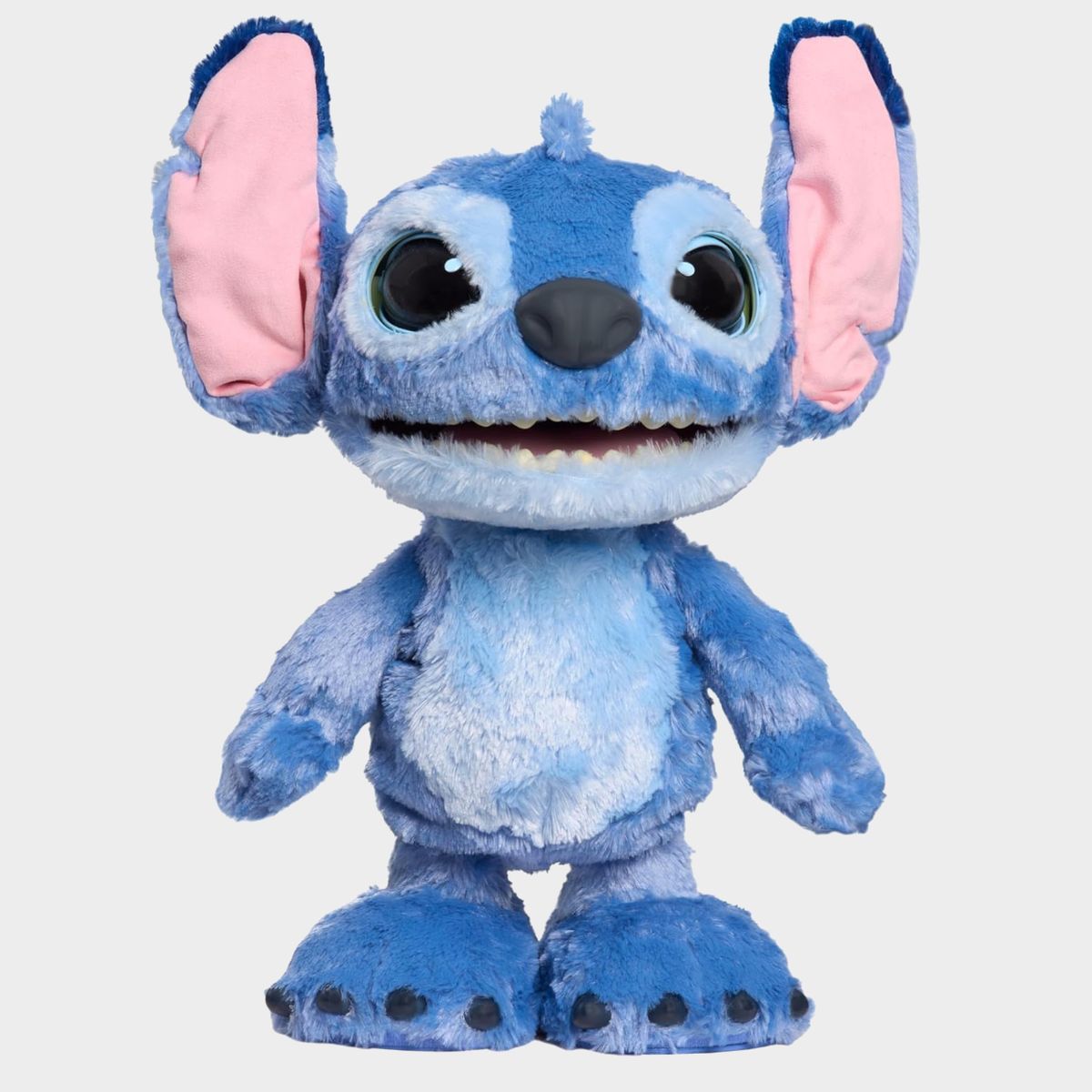 Ultimate Interactive Stitch plush figure on a plain background