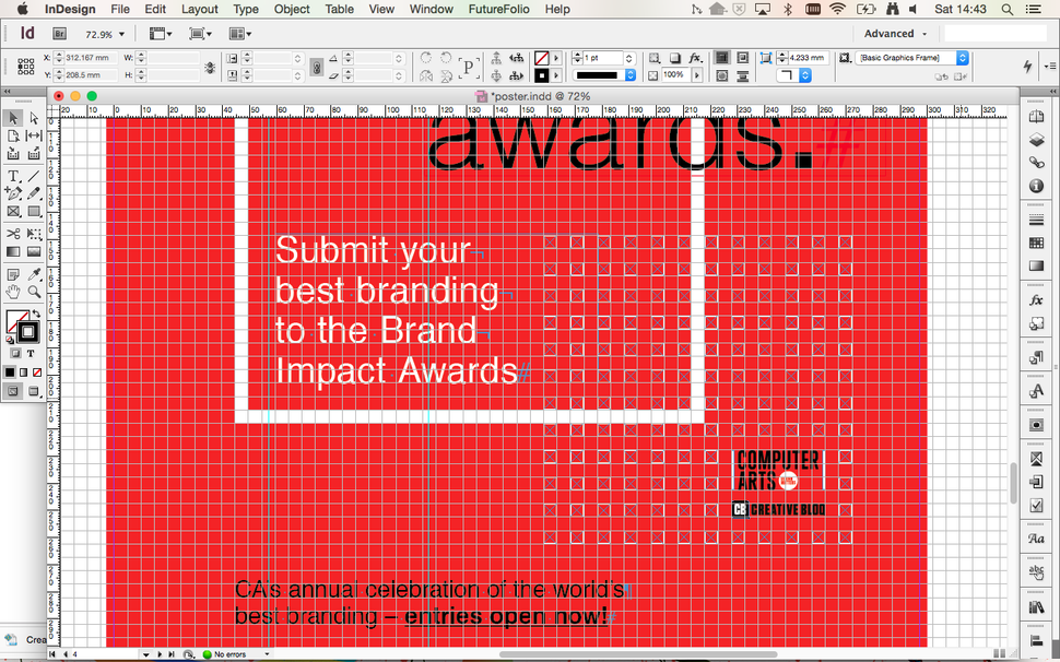 Make a typographical poster using Adobe InDesign | Creative Bloq