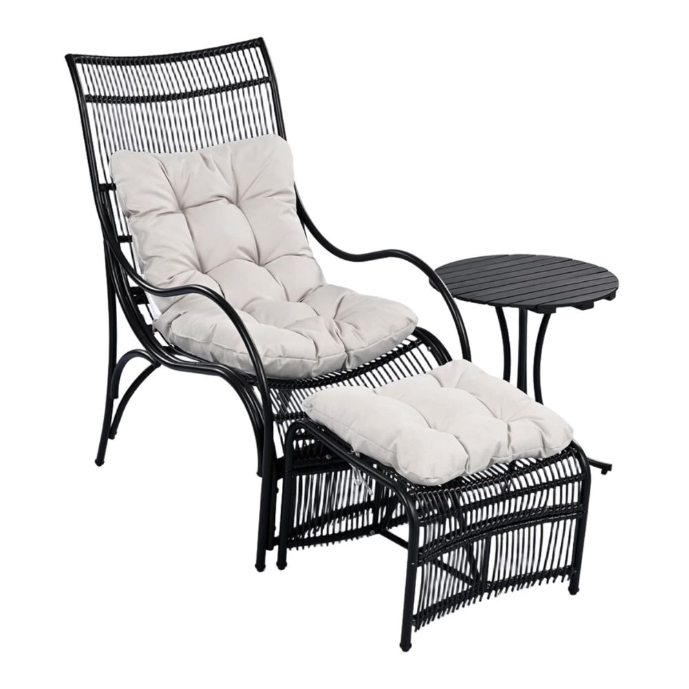Christopher Knight Home Hanley Patio Wicker Lounge Chair