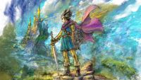 Key art for Dragon Quest 3 HD-2D Remake.