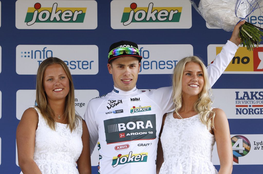 Best young rider Phil Bauhaus (Bora-Argon 18)